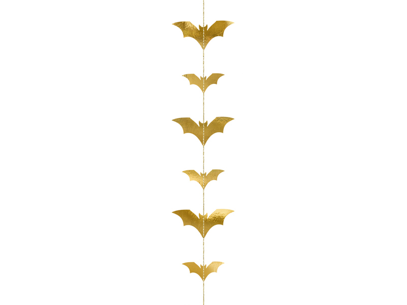 Flagermus Guirlande Guld