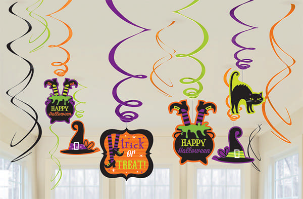 Halloween Hekse Swirls