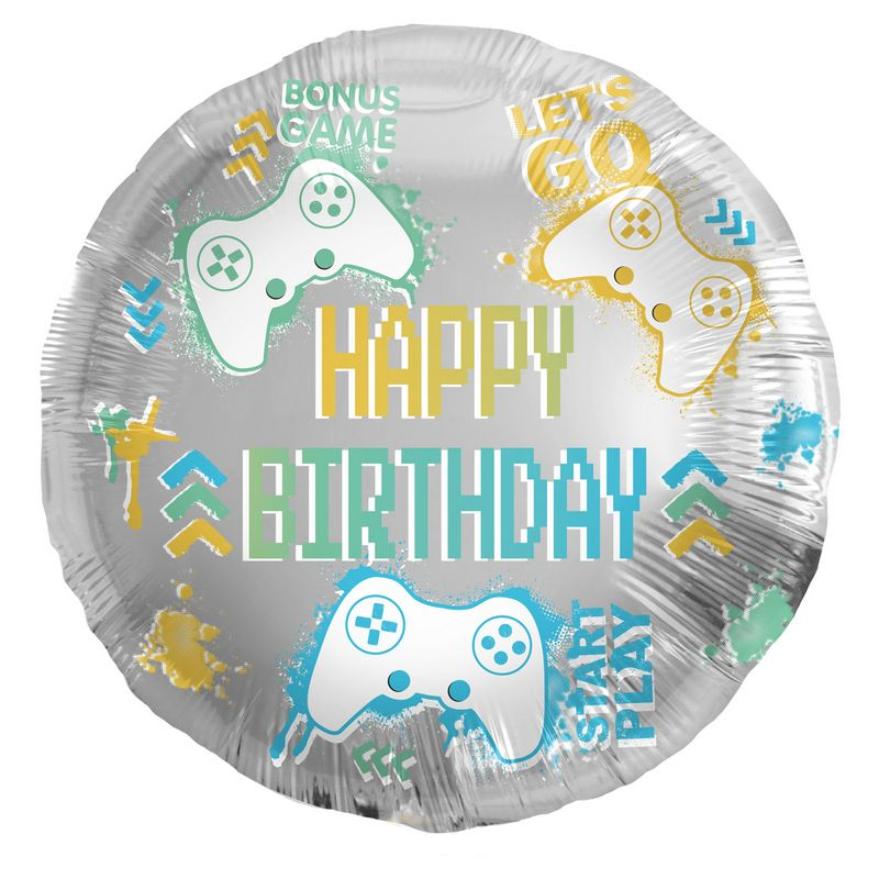Happy Birthday Gaming Folieballon