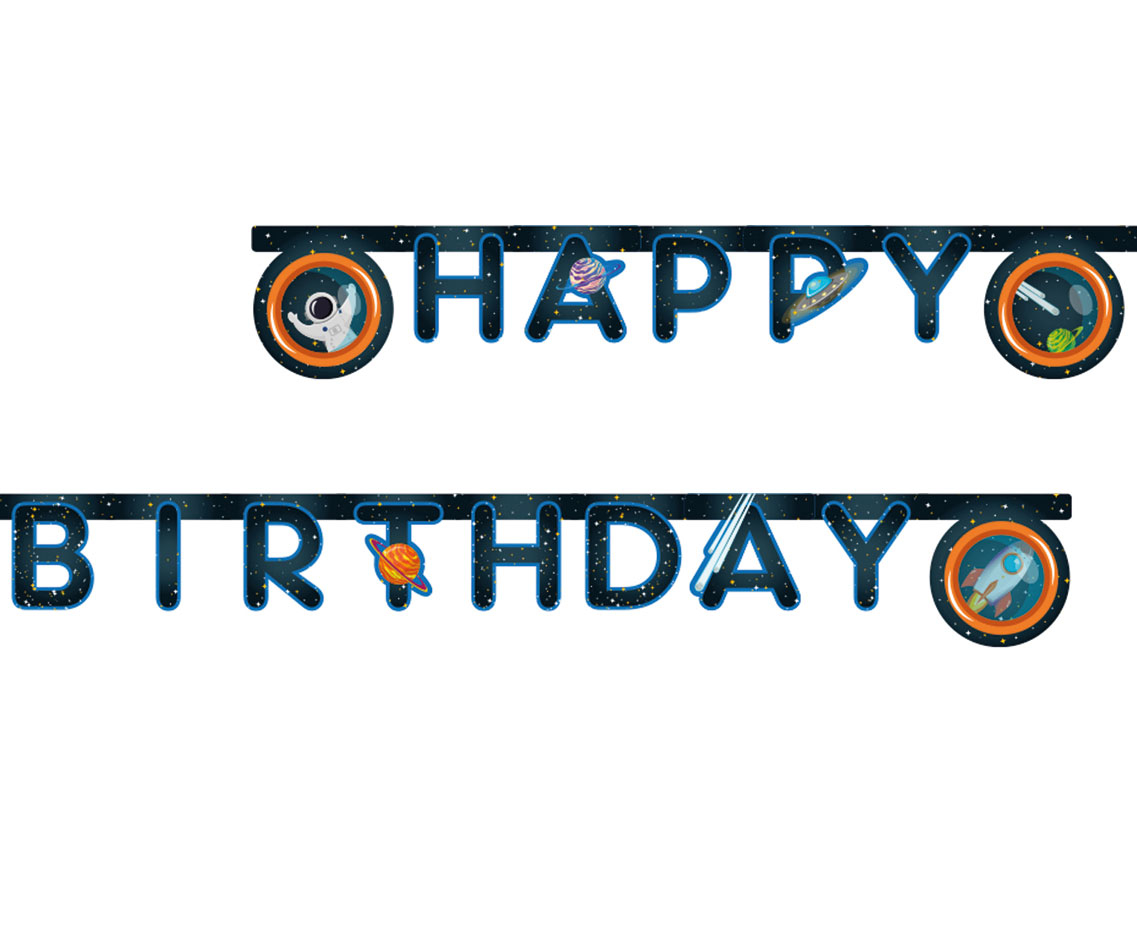 Happy Birthday Rumraket Guirlande