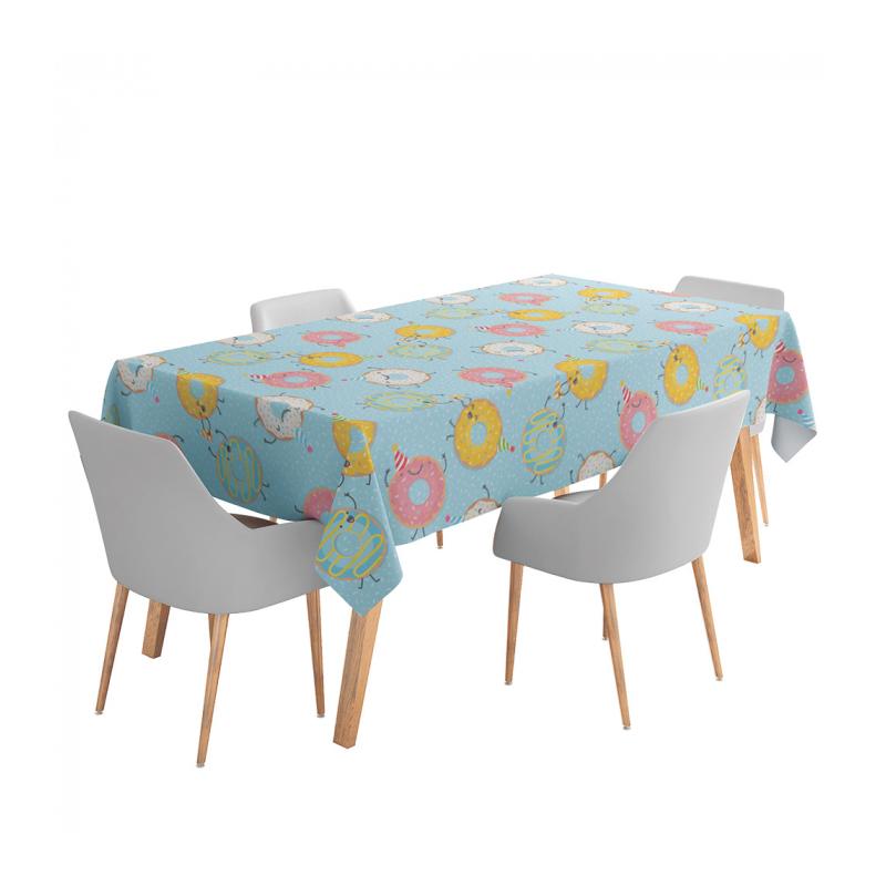Happy Donut Papirdug - 1 stk (120 x 180 cm) | Donut Duge - Temashop