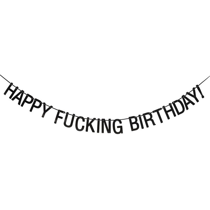 Happy Fucking Birthday Guirlande
