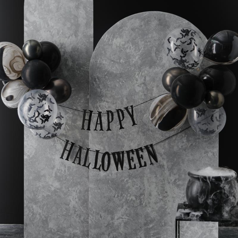 Happy Halloween Ballonguirlande
