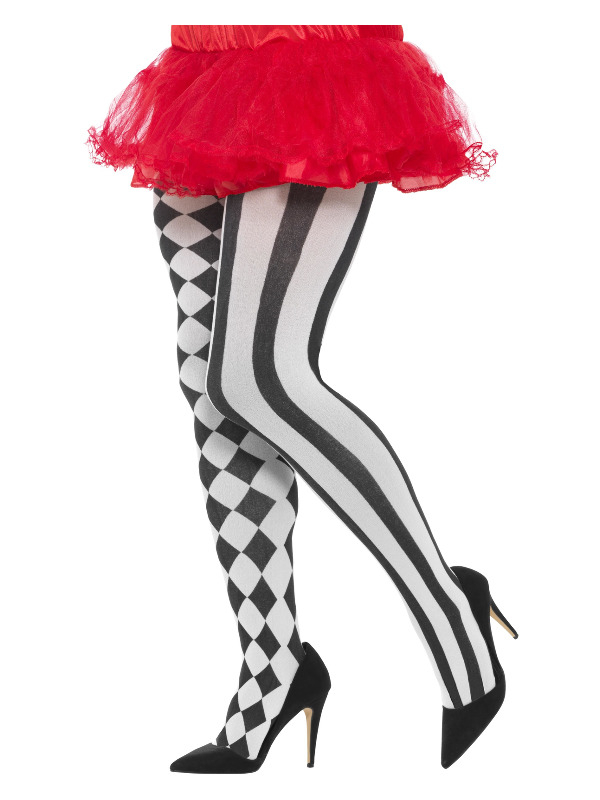 Harlekin Strømpebukser Plussize | Harlequin Strømper / Strømpebukser / Knæstrømper - Beklædning - Temashop