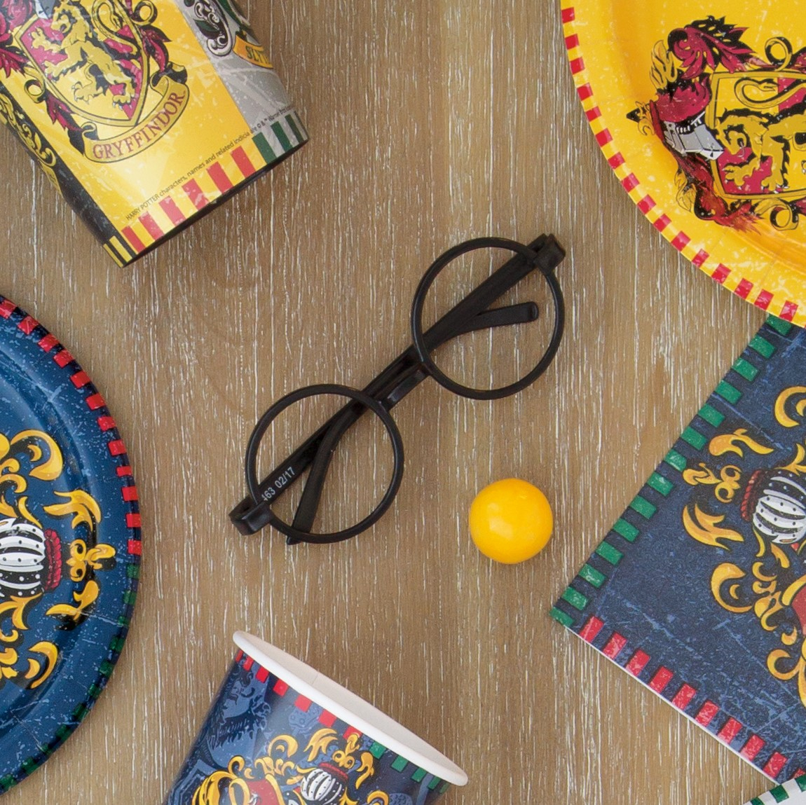 Harry Potter Briller - 4 stk | Harry Potter Briller - Temashop