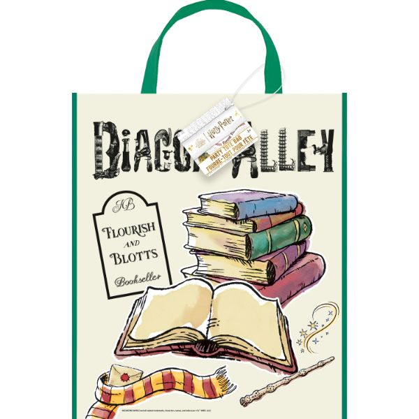 Harry Potter Diagon Alley Goodiebag - 1 stk (13 x 11 cm) | Harry Potter Poser / Goodiebags - Temashop