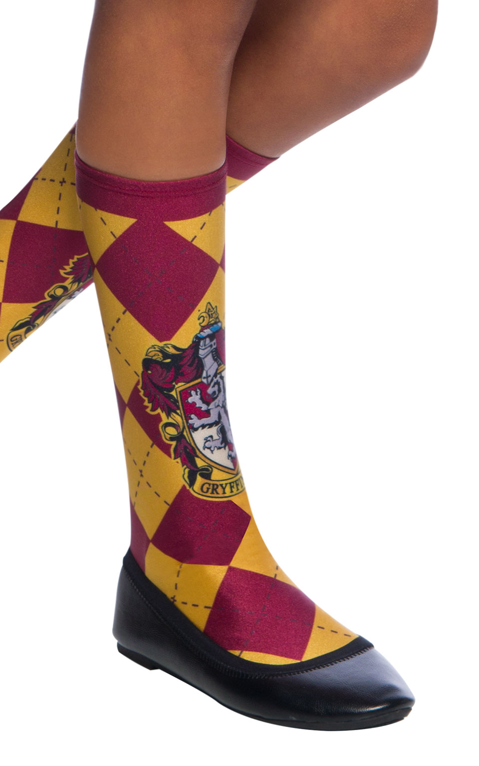 Harry Potter Gryffindor Børnestrømper | Harry Potter Strømper / Strømpebukser / Knæstrømper - Beklædning - Temashop