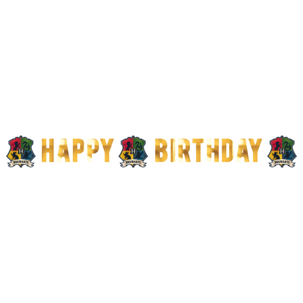 Harry Potter® Kollegie Happy Birthday Guirlande