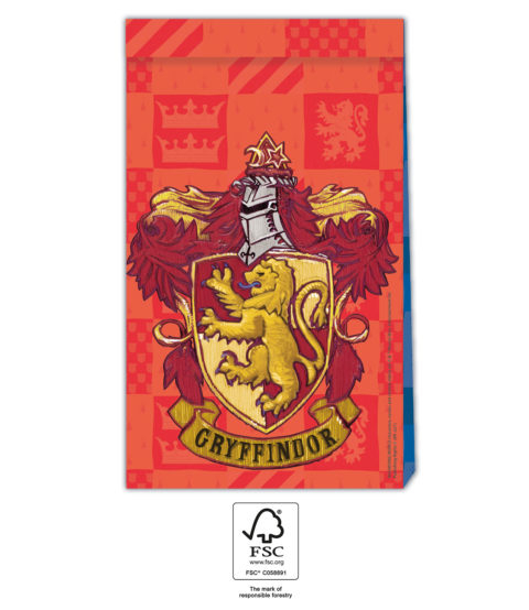 Harry Potter Kollegier Slikposer - 4 stk (22 x 13 x 7 cm) | Harry Potter Poser / Goodiebags - Temashop