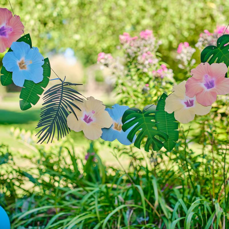 Hawaii Blomster Guirlande