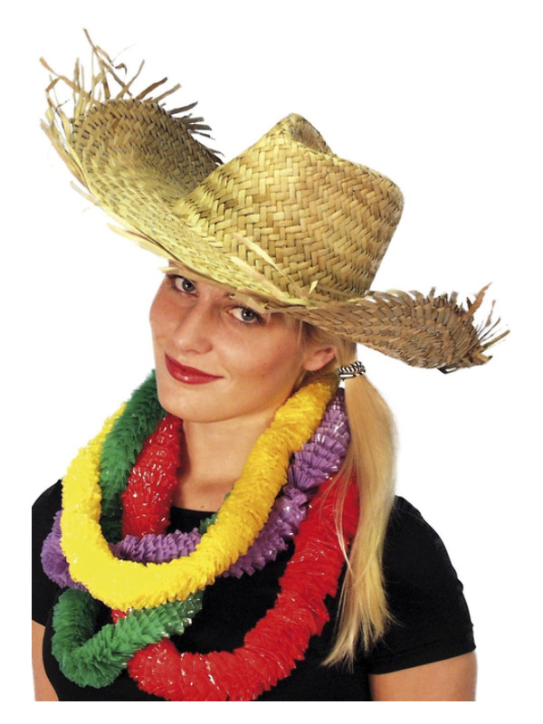 Hawaii Stråhat | Hawaii Hat / Hue / Hjelm - Hovedtilbehør - Temashop