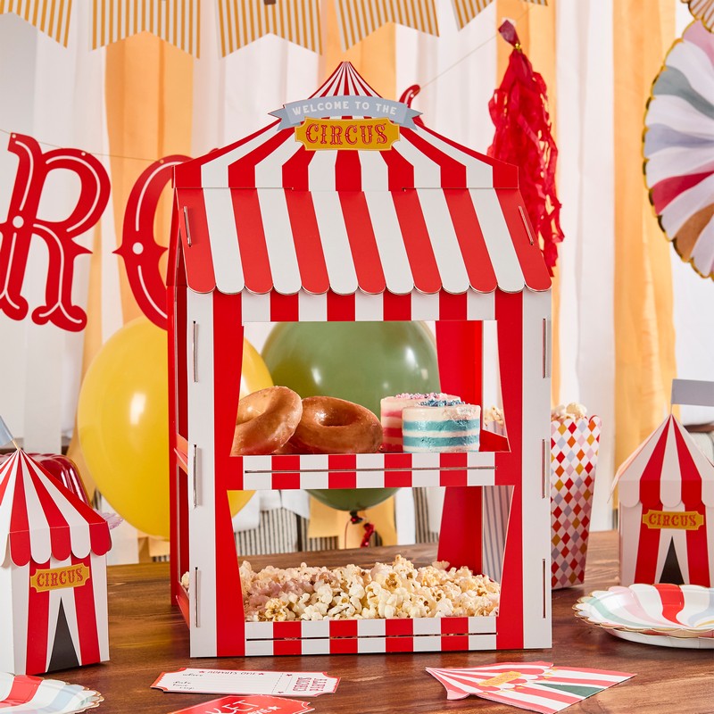 Cirkus Snackstand - 1 stk | Cirkus Kagestand - Temashop
