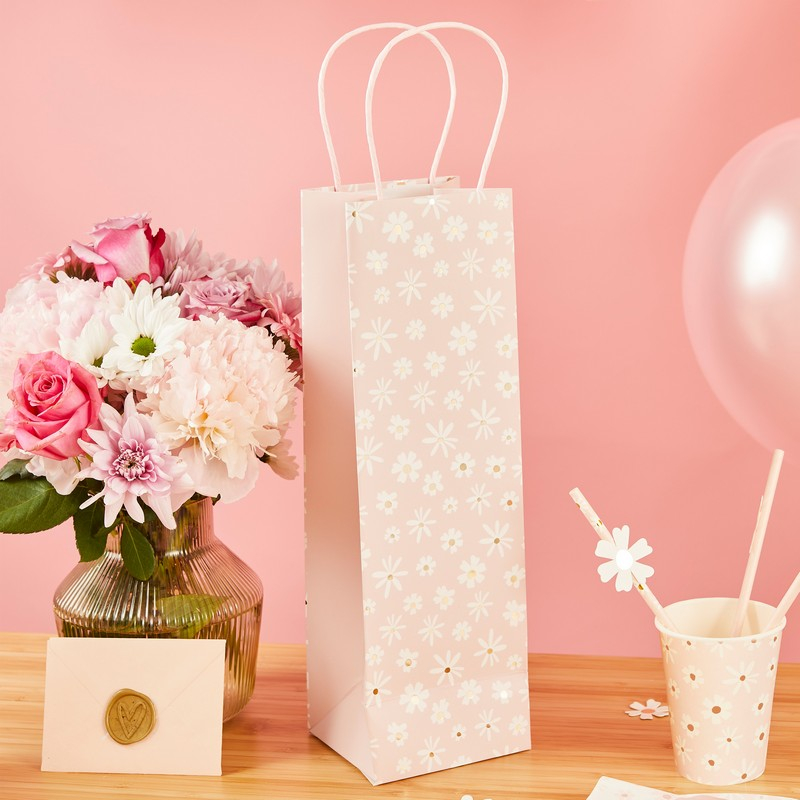 Marguerit Vinpose - 1 stk | Blomst Poser / Goodiebags - Temashop
