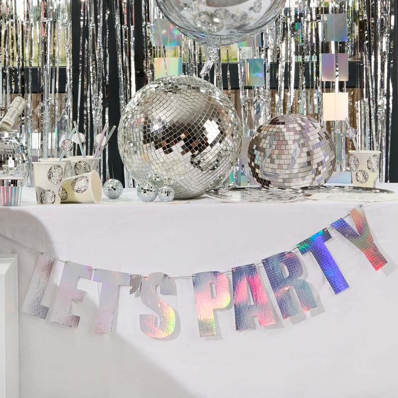 Let's Party Guirlande Iriserende