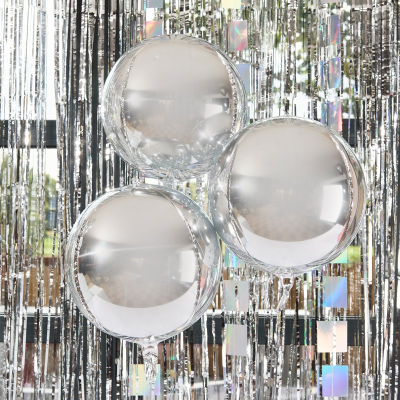 Disco Party Runde Folieballoner