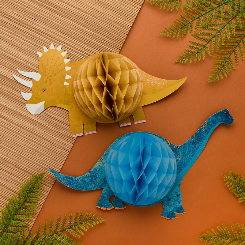 Dinosaur Party Honeycombs