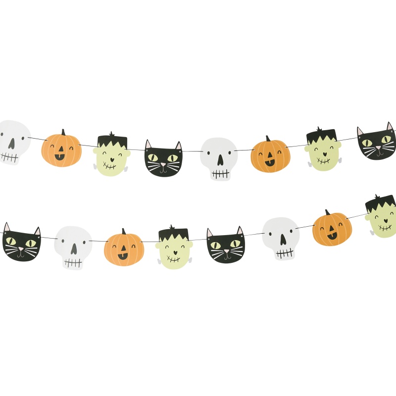 Halloween Figurer Guirlande