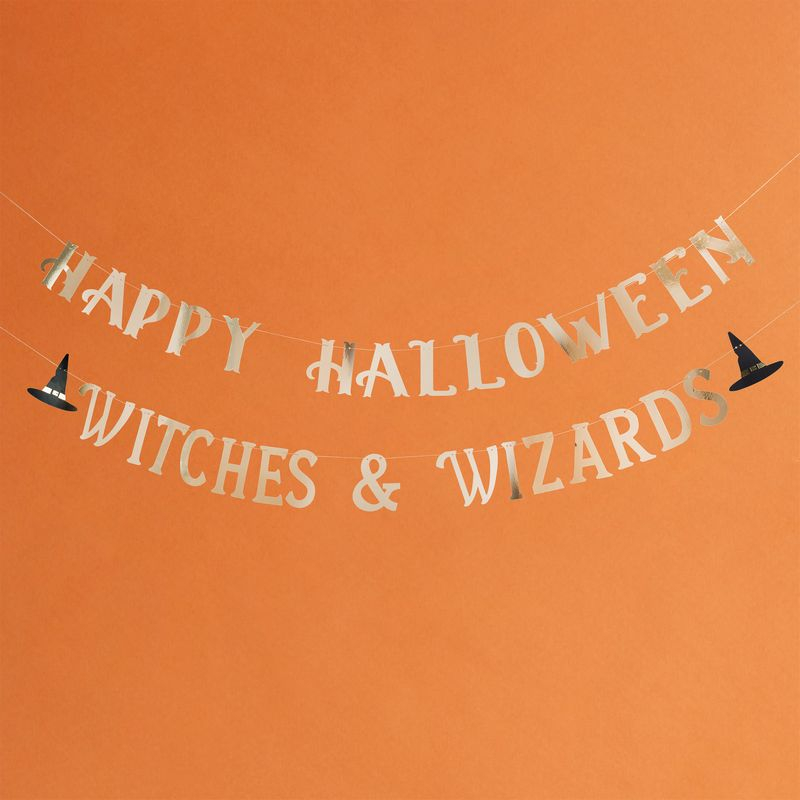 Witch & Wizard Halloween Guirlande 