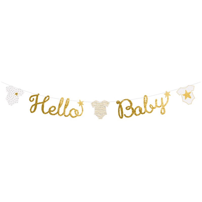 Hello Baby Guirlande