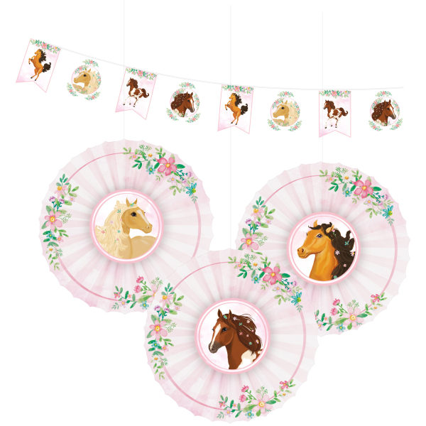 Heste Guirlande & Rosetter