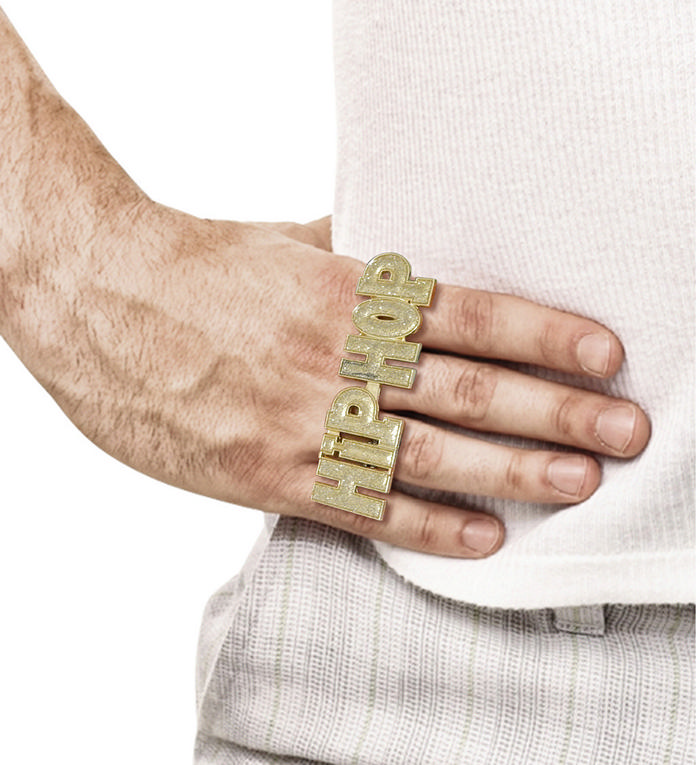 Hip Hop Ring | 90'erne Retro Ringe - Smykker - Temashop