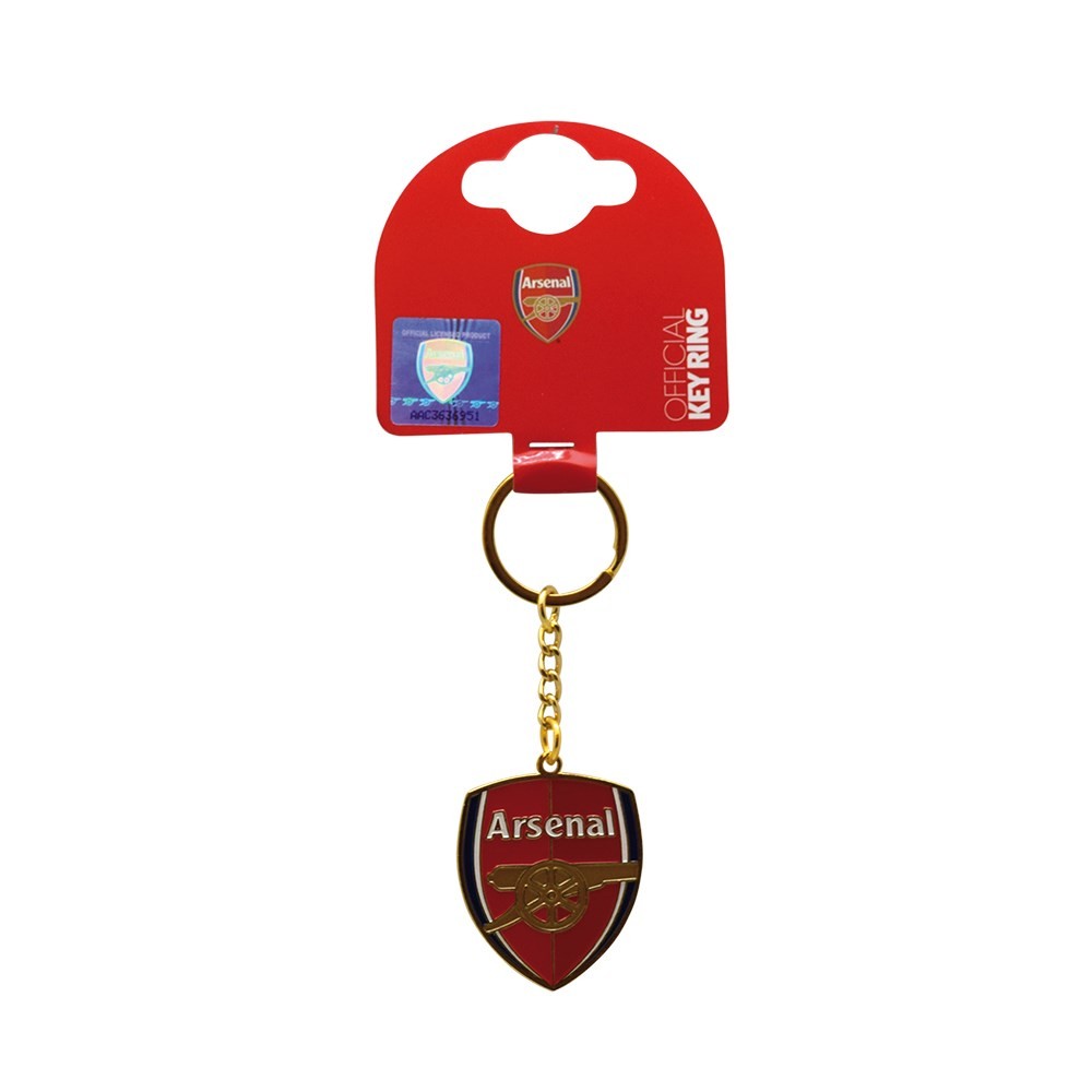 Arsenal FC Nøglering (0,2 x 7,3 x 18,5 cm) | Fodbold Nøgleringe - Temashop