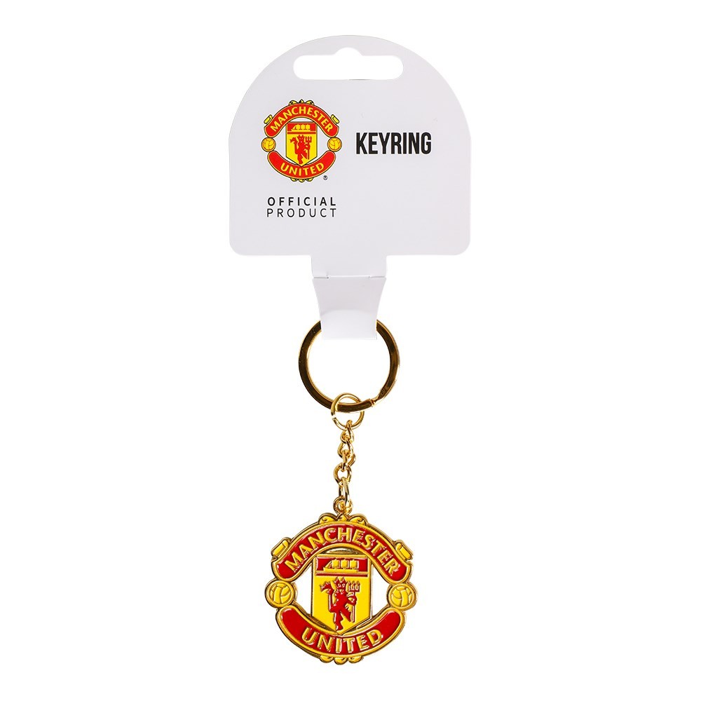 Manchester United Nøglering (0,2 x 7,2 x 19 cm) | Fodbold Nøgleringe - Temashop