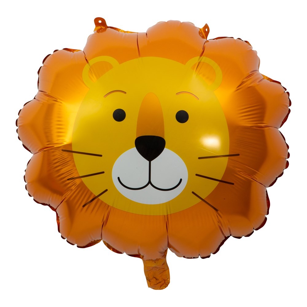 Sød Løve Folieballon - 1 stk | Løve Folieballoner - Temashop