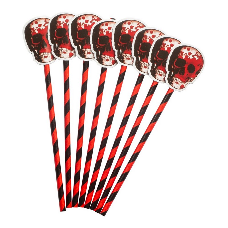 Blodig Hånd Sugerør