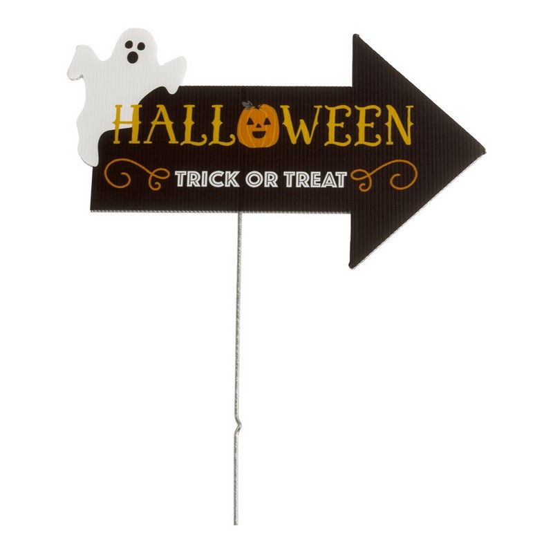 Trick Or Treat Halloween Skilt
