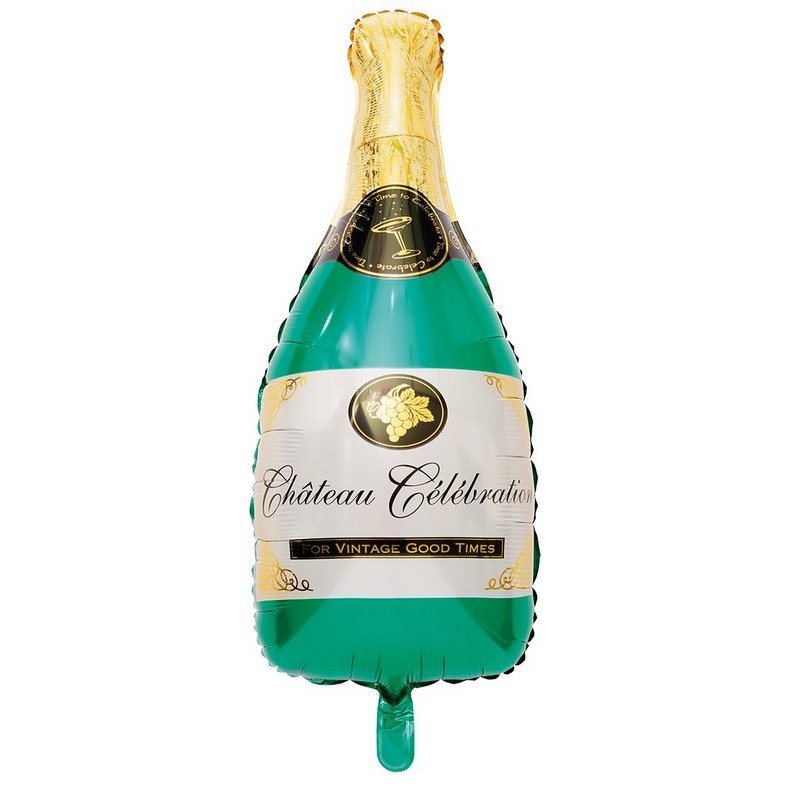 Champagneflaske Folieballon