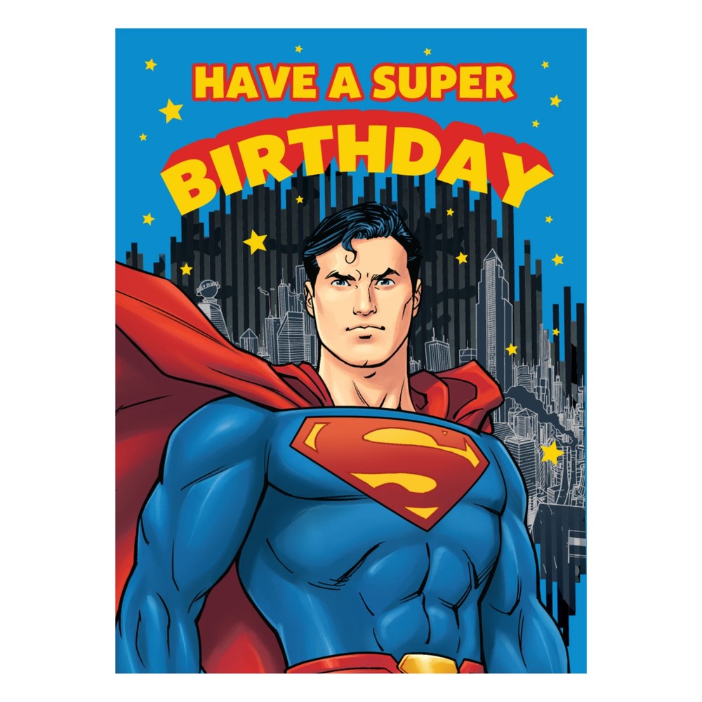 Have A Super Birthday Superman® Fødselsdagskort