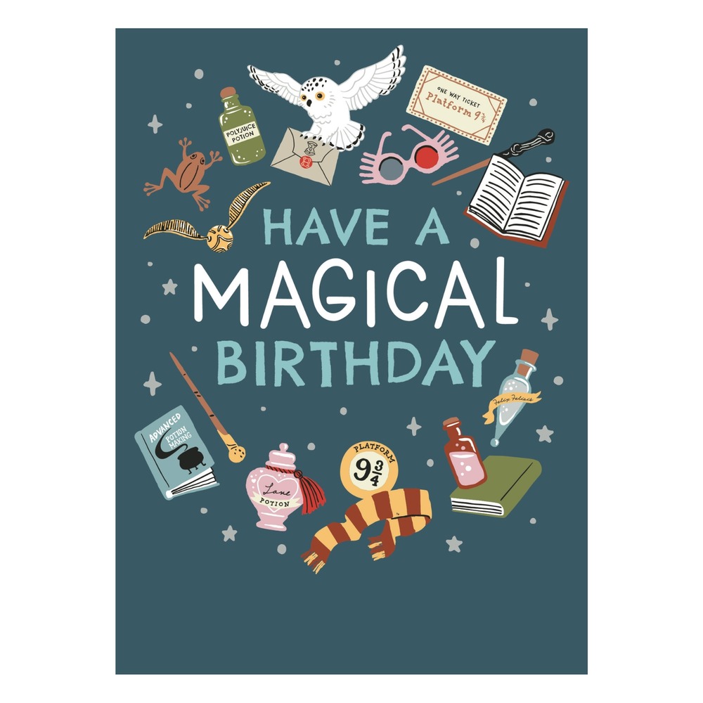 Have A Magical Birthday Harry Potter® Fødselsdagskort