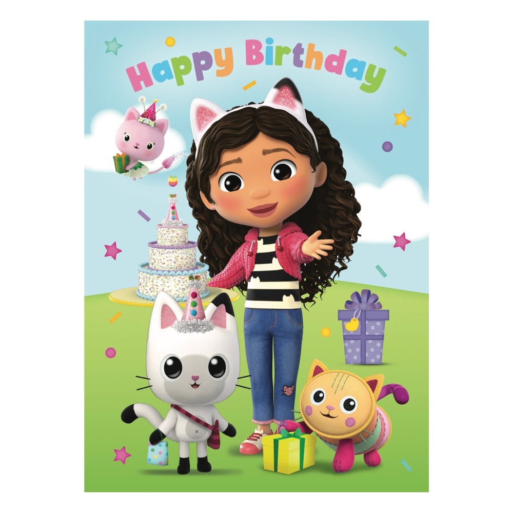 Happy Birthday Gabbys Dollhouse® Kort