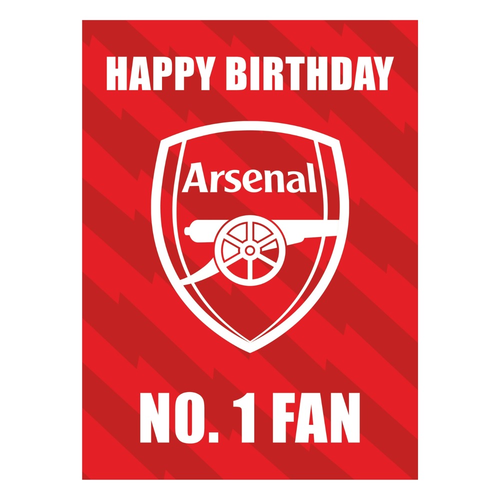 Happy Birthday Arsenal® Fødselsdagskort