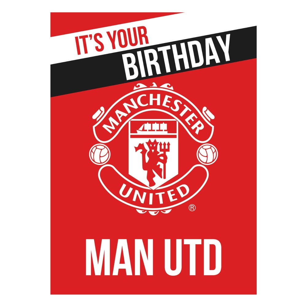 It's Your Birthday Manchester United® Fødselsdagskort