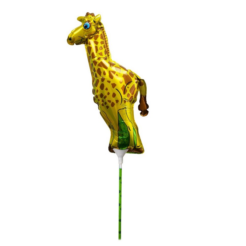 Giraf Folieballon På Pind