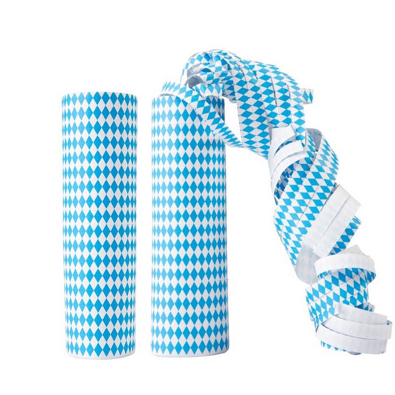 Oktoberfest Serpentiner Blå/Hvid