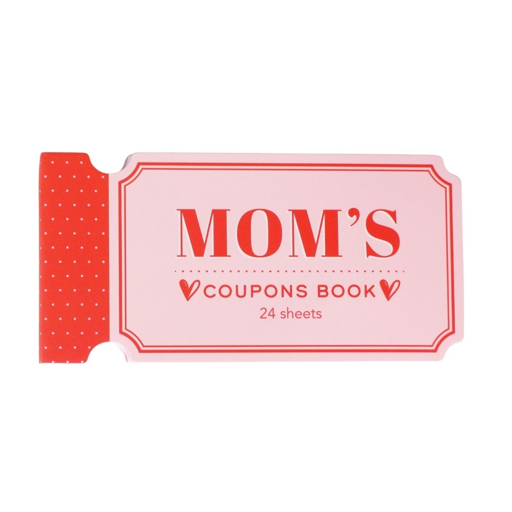 Mors Dag Kuponhæfte (10 x 5 cm) | Mors Dag Gavetilbehør - Temashop