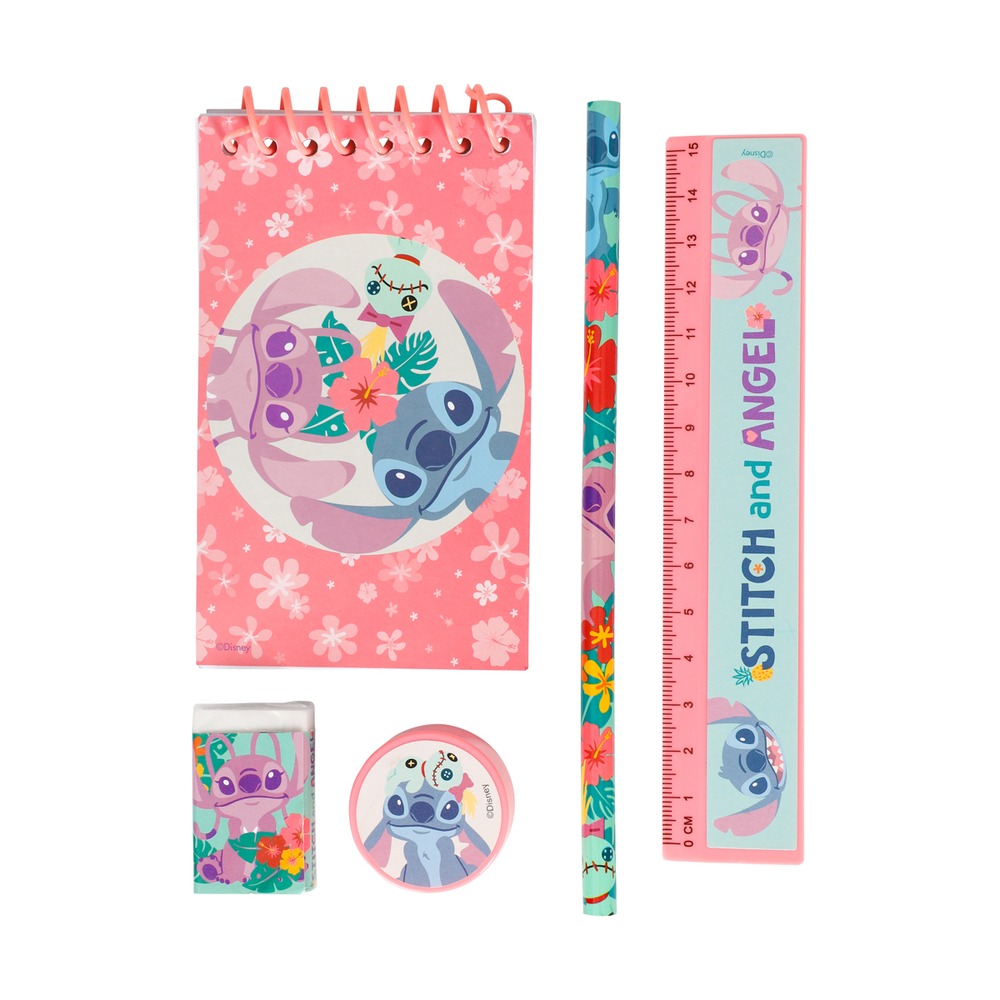 Stitch Skrivesæt | Stitch Male- & Tegneudstyr - Temashop