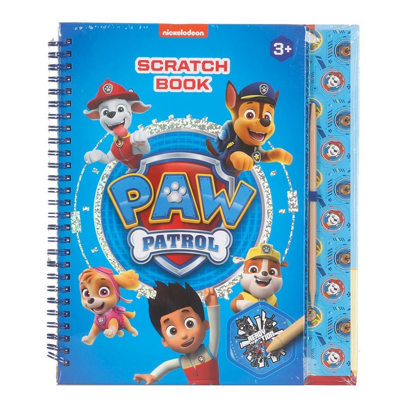PAW Patrol Skrabebog | Paw Patrol Male- & Tegneudstyr - Temashop