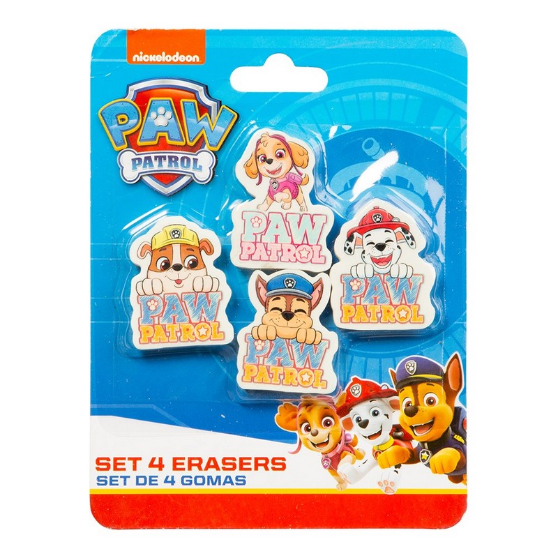 PAW Patrol Viskelæder Sæt | Paw Patrol Male- & Tegneudstyr - Temashop