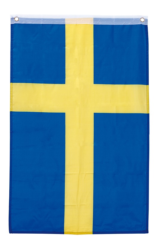 Sverige Flag - 1 stk (90 x 60 cm) | Sverige Flag - Temashop