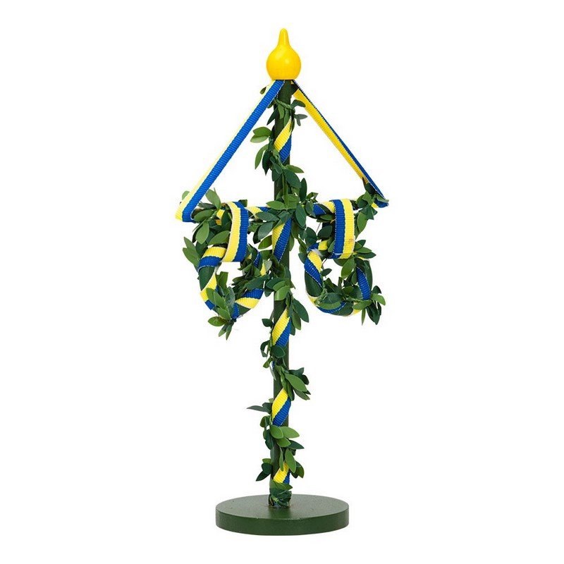 Svensk Majstang - 1 stk (13,5 x 25,5 cm) | Sverige Centerpieces - Temashop