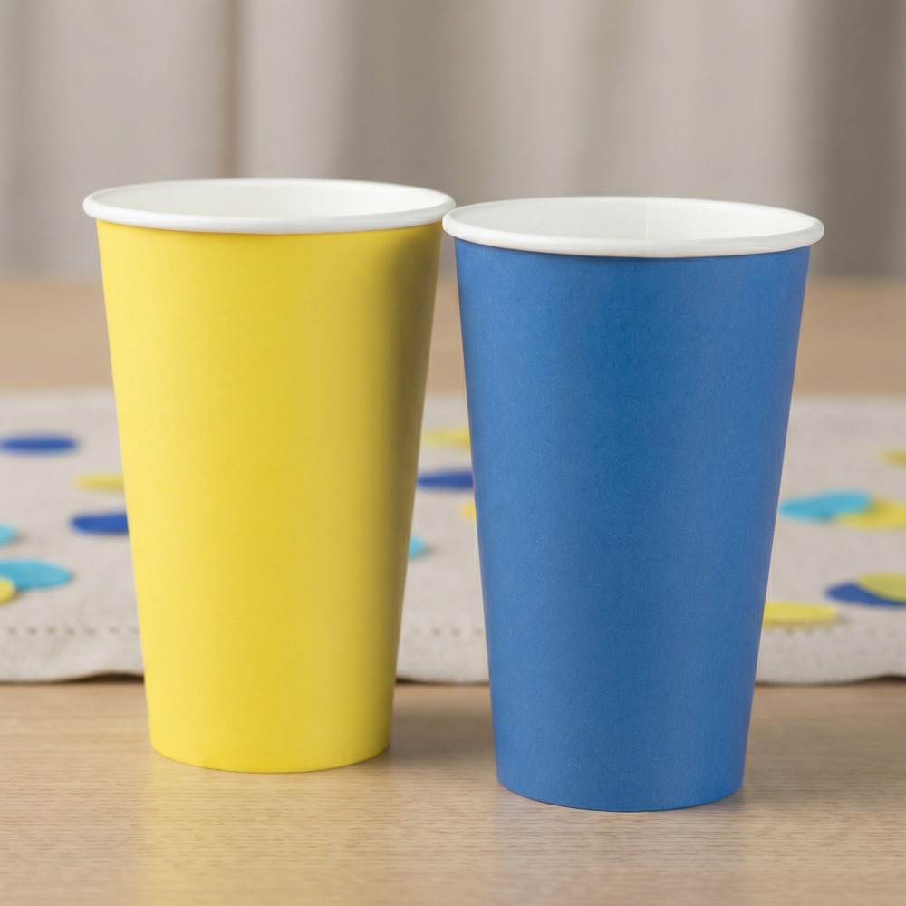 Sverige Papkrus - 24 stk (500 ml) | Sverige Krus - Temashop