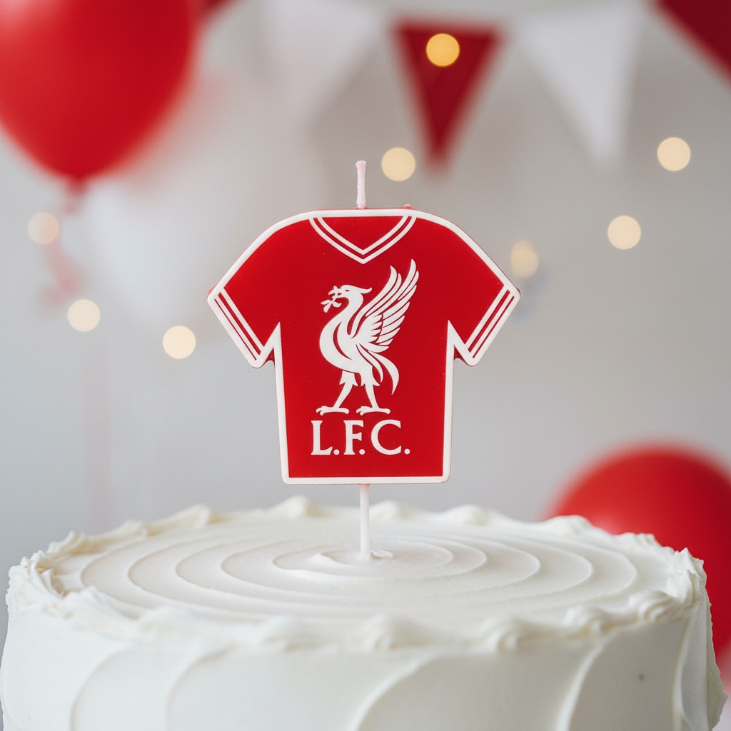 Liverpool Kagelys - 1 stk | Fodbold Kagelys - Temashop