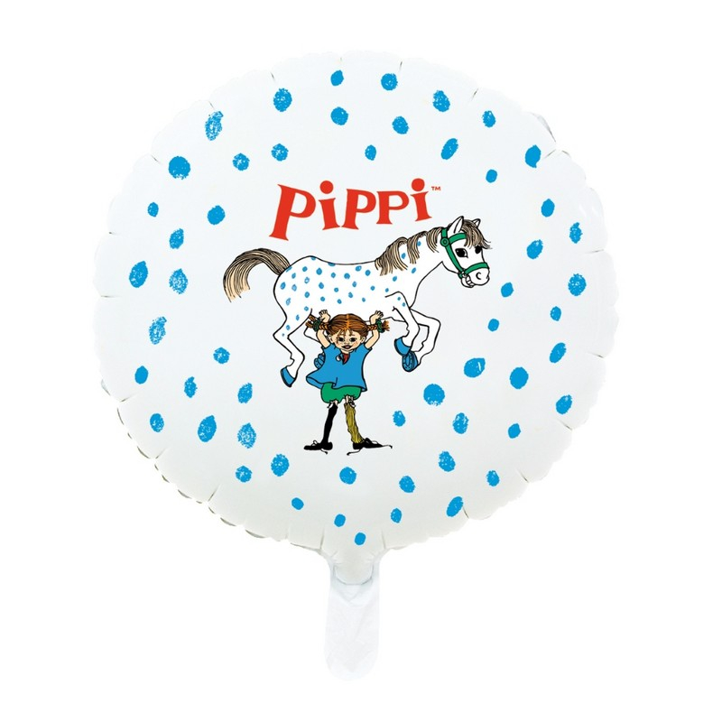 Pippi Langstrømpe Folieballon - 1 stk | Pippi Folieballoner - Temashop