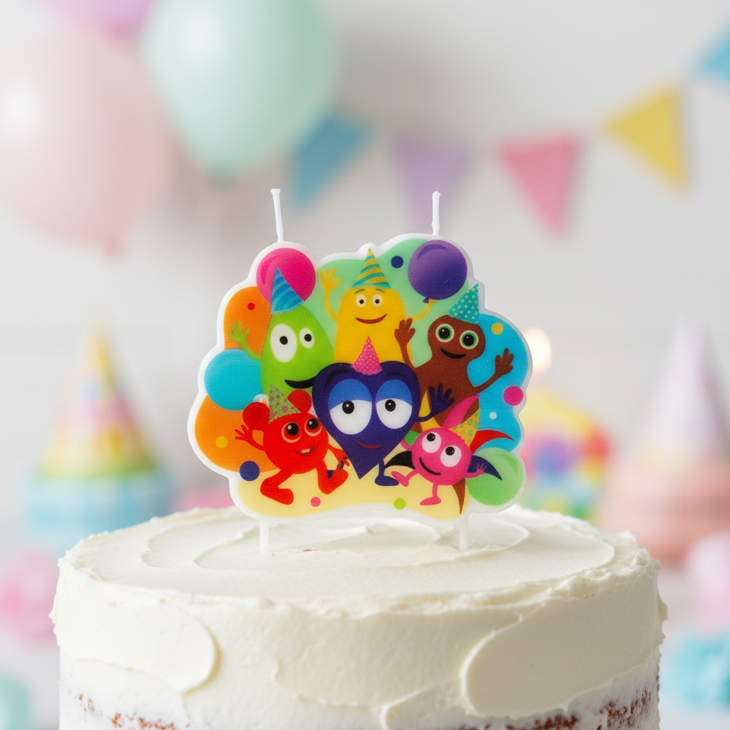 Babblarna Kagelys - 1 stk (9,4 x 8 cm) | Babblarna Kagelys - Temashop