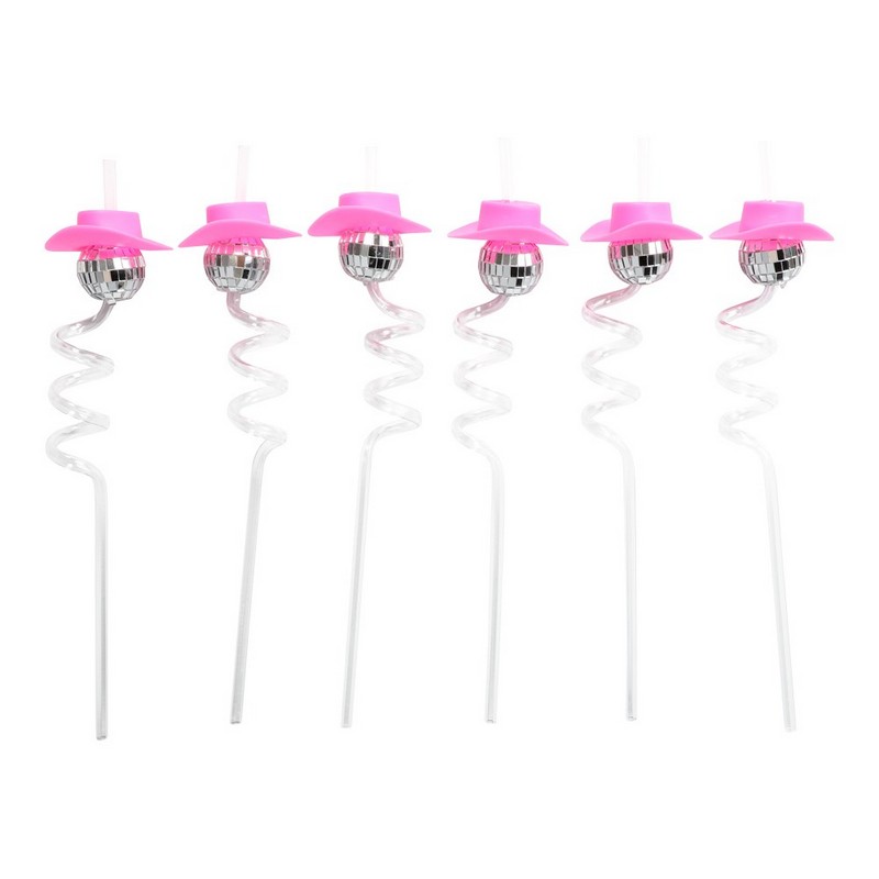 Diskokugle Genanvendelige Sugerør