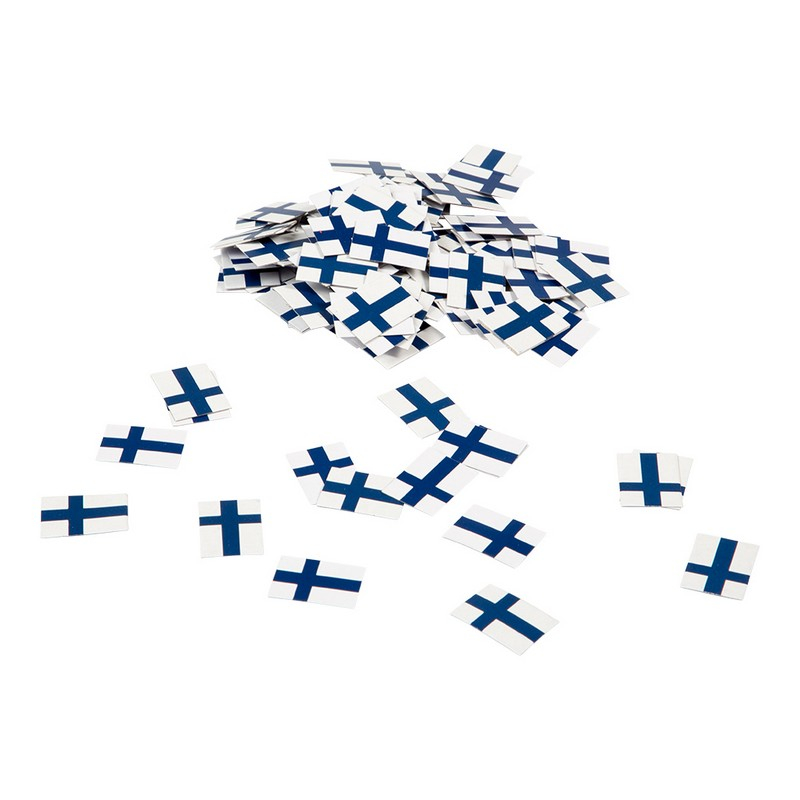 Finland Flag Konfetti
